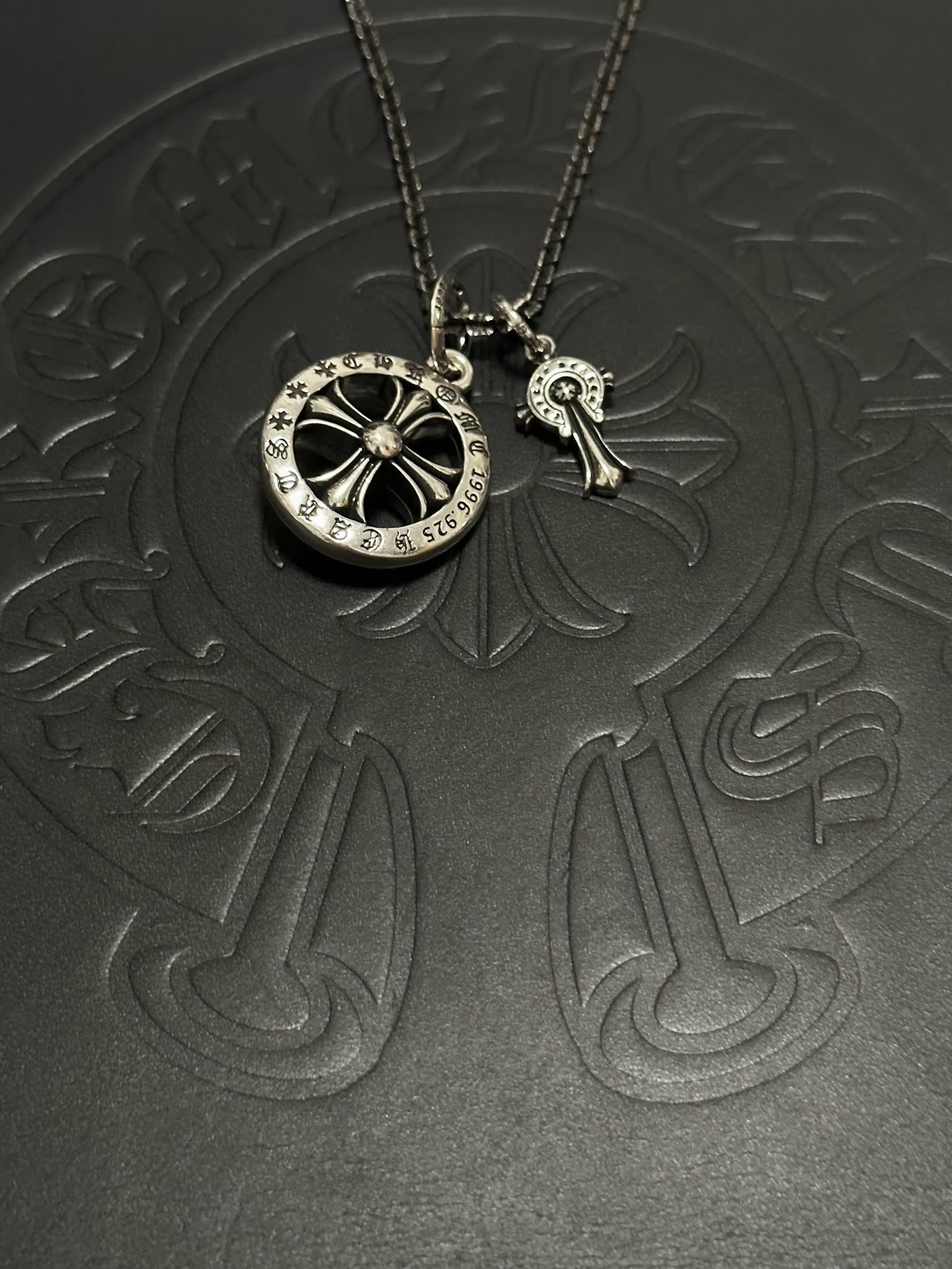 Chrome Hearts Aurelius Sterling Silver Necklace